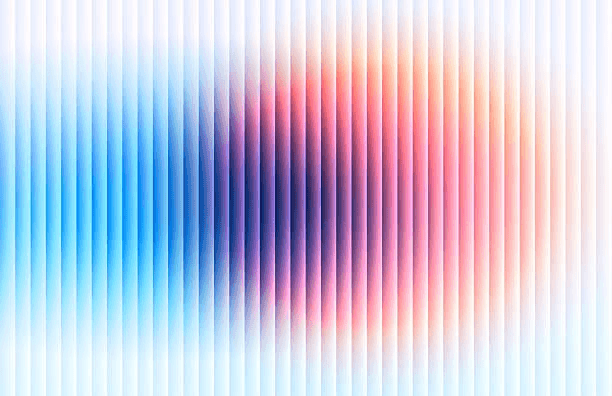 Degradado abstracto en azul, magenta y naranja